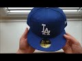 Unboxing The New Era Los Angeles Dodgers 59Fifty Authentic On-Field Fitted Cap