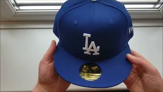 Unboxing The New Era Los Angeles Dodgers 59Fifty Authentic On-Field Fitted Cap