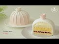 프린세스 케이크 만들기🎀 : Swedish Princess Cake Recipe : プリンセスケーキ | Cooking tree