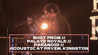 SHOT FROM // PALAYE ROYALE // PARANOID // LIVE & ACOUSTIC AT PRYZM, KINGSTON 01/11/2022 Resimi