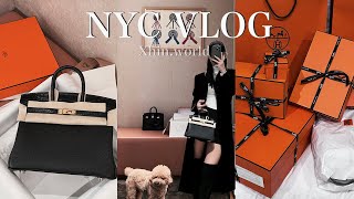 Living in New York | Hermès Luxury Haul (feat. Subscriber event) | Birkin Touch 25 | Bride-A-Brac