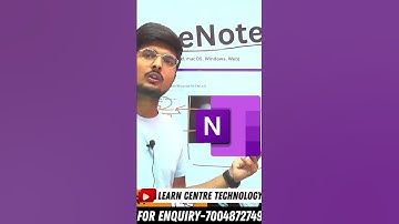 How To Use One Note Notes Taking Apps Reviews Mobile or laptop/Pc #shorts  #shortsvideo
