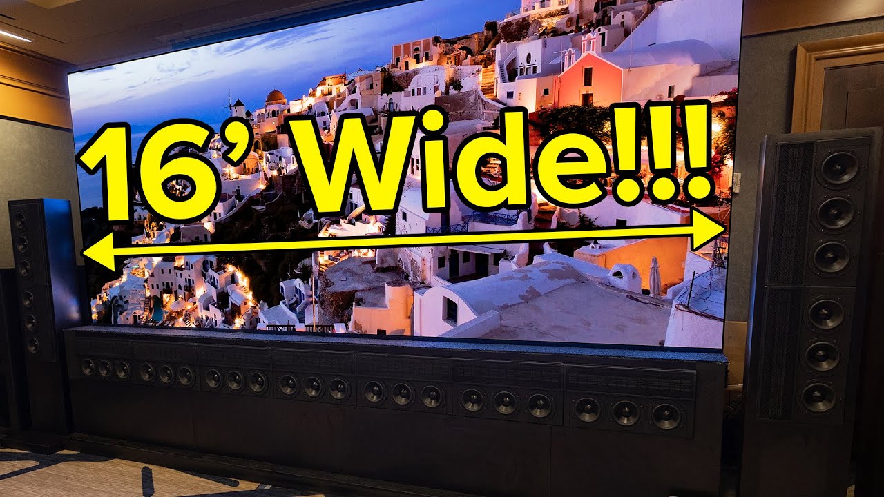 ULTIMATE LED Home Theater NEW Wisdom Audio Speakers at CEDIA 2022