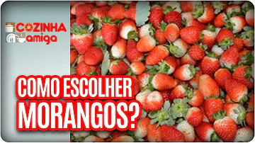 Como se compra morango?
