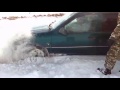 Opel vectra A 1.8  vs snow