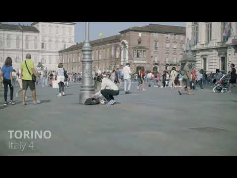 Ronaldo sokakta yine ( TORINO İtalya)