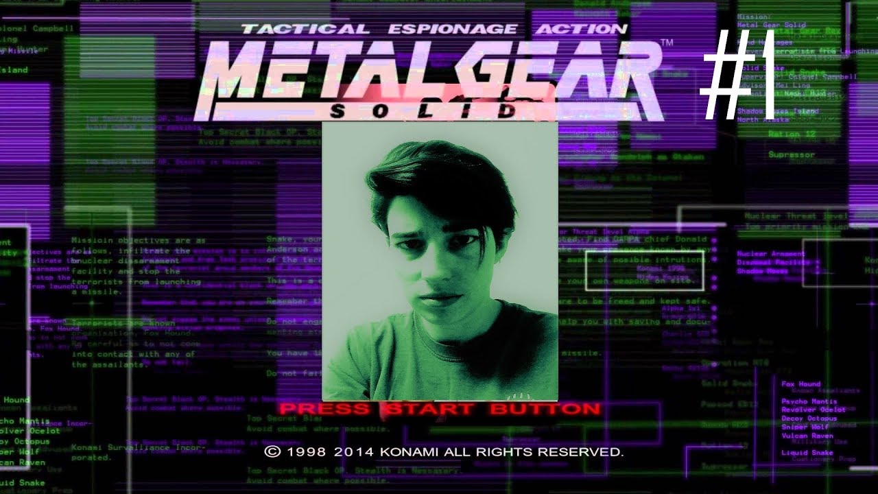 gaming logo Hide! - Metal Gear Solid 1