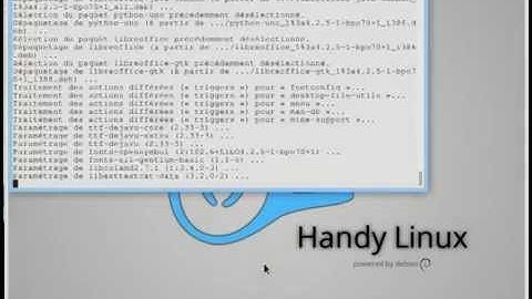 HandyLinux 1.6 Light Install