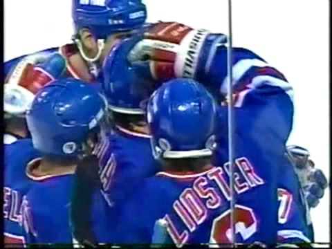 FoxTrax: 1996 Rangers vs. Canadiens Game 6 1st Period Goals