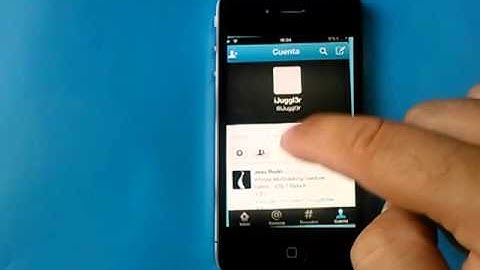 Glitch on iOS 7 Twitter app shaking while open (2/2)