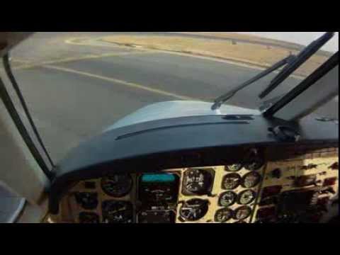 COMPLETE FLIGHT INSIDE THE BEECHCRAFT KING AIR C90B (ENGINE START TAKEOFF DEPARTURE APPROACH AND LANDING) VIDEO EDIT WITH MUSIC FILMED WITH CAMERA COUNTOUR 3...