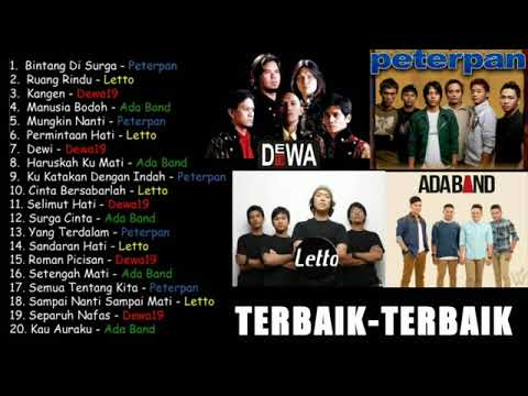 POP INDONESIA ERA 2000 FORDYLAN Letto, Dewa19, Peterpan, Ada Band