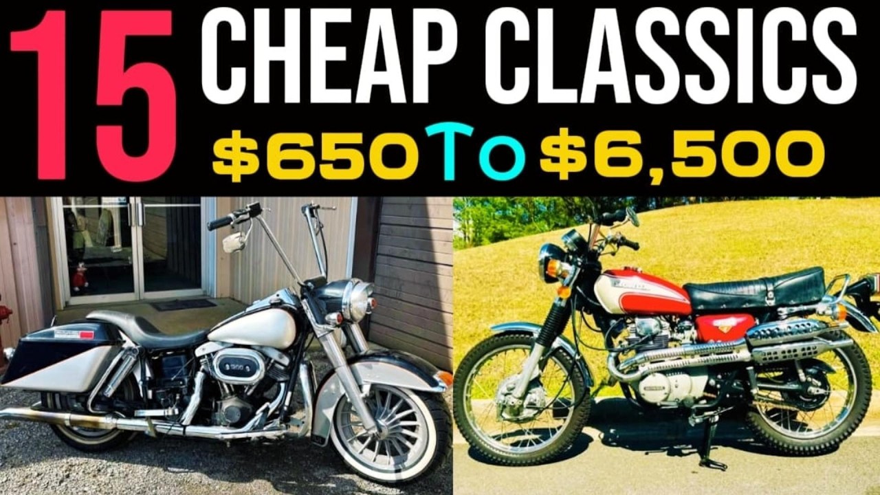 15 Affordable Classic Motorcycles for Sale — From Barn Finds to ...