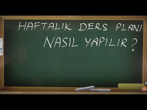 #5 HEDEF 2024 YKS. HAFTALIK DERS ÇALIŞMA PLAN PROGRAMI NASIL HAZIRLANIR? NASIL ANALİZLENİR?