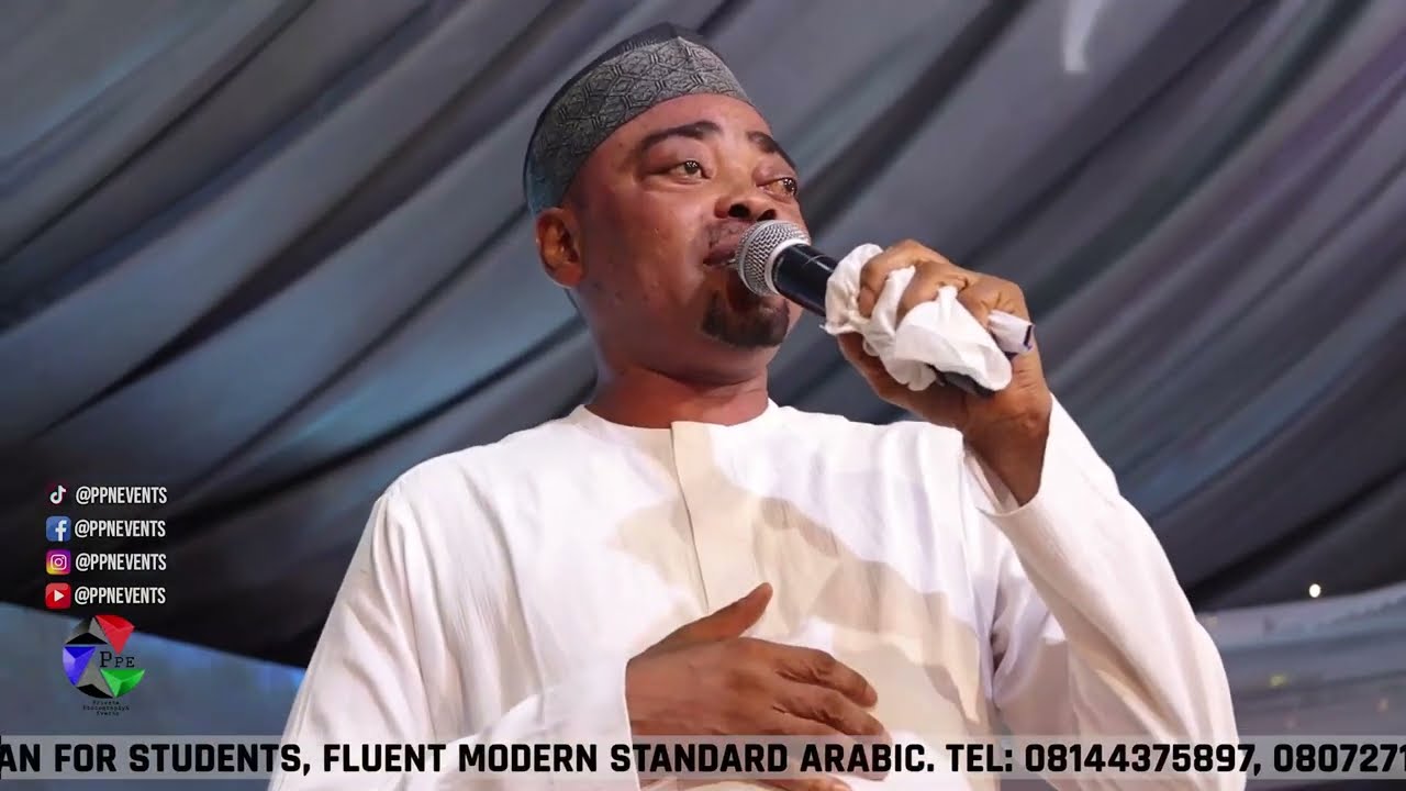 Alhaji Abdul Azeez Saoty Arewa Live Performance at the 2024 Mealad and Mosque Opening