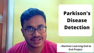 Parkinson's Disease Detection | Machine Learning End to End Project| Dimensionality Reduction |