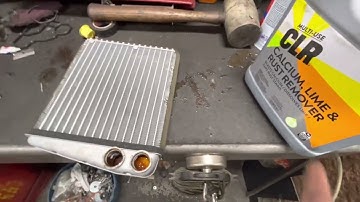 HOW WELL DOES CLR CLEAN YOUR HEATER CORE?