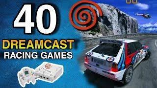 TOP 40 Dreamcast Racing games 🔥 Best of the best