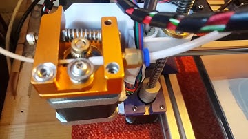 Anet A8 new extruder mount TPU(Flex) print