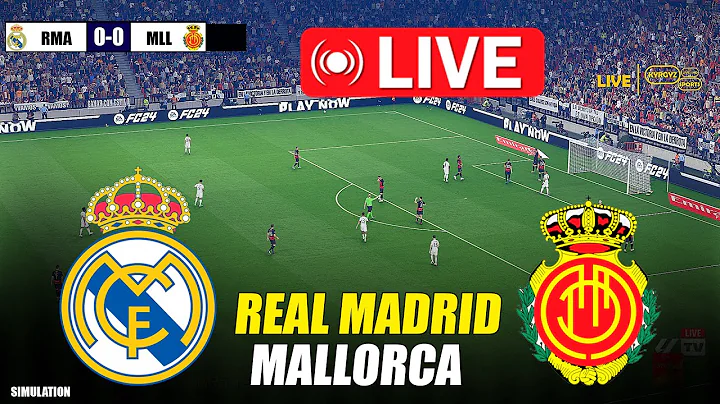 🔴LIVE : Real Madrid vs Mallorca | eFootball PES 21 Video SImulation Gameplay