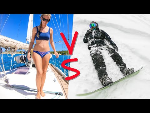 SAILING life vs. MOUNTAIN life! Sailing Vessel Delos Ep. 228