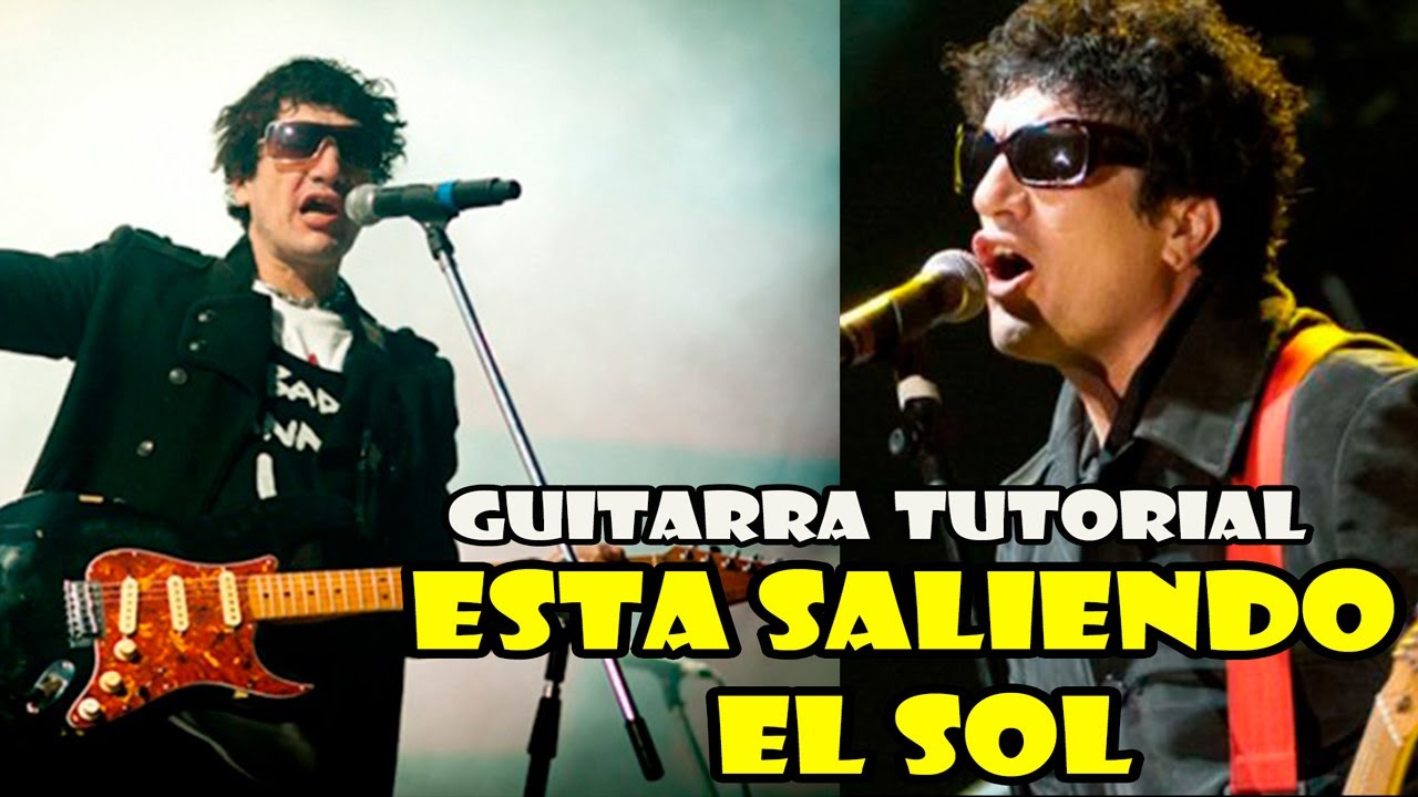 Como tocar ESTA SALIENDO EL SOL - INTOXICADOS - GUITARRA TUTORIAL - YouTube