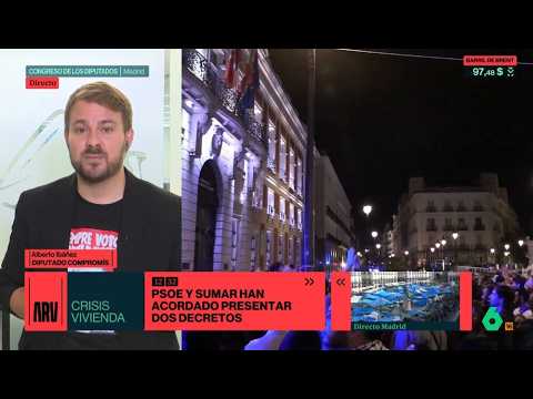 Ibáñez (Compromis) analiza en Al Rojo Vivo los dos decretos sobre vivienda - ARV