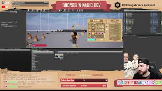 Lets work on some Swords n Magic and Stuff! | Gamedev | !Steam