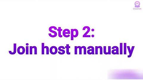 Join host in chamet agency | how to add host in chamet agency | Chamet Agency