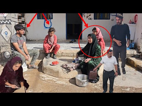 Calling Peri To Attend School Mahan Finishes The Roof Of The House