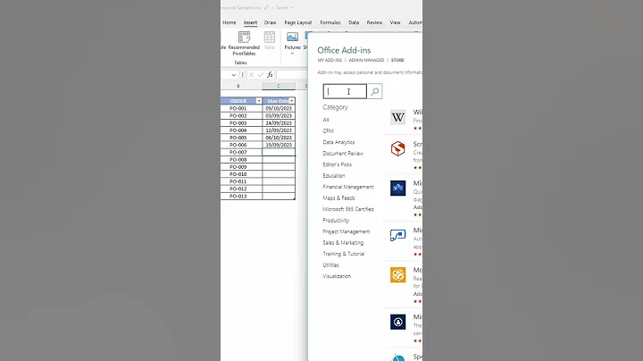 How to Insert a Date Picker in Excel