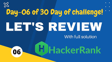 Hackerrank 30 days challenge solution in c++ || Day-06 Let