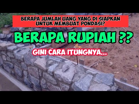 Video: Berapa biaya untuk membangun fondasi ruang merangkak?