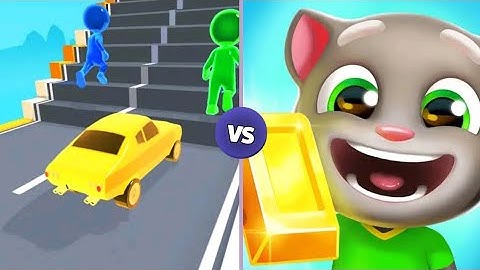 Shape Shifting VS Tom Gold Run - All Levels Run Gameplay Walkthrough Android iOS (vs Part 183)