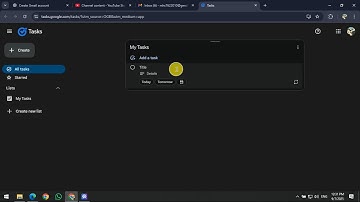 How To Add Google Tasks in Gmail