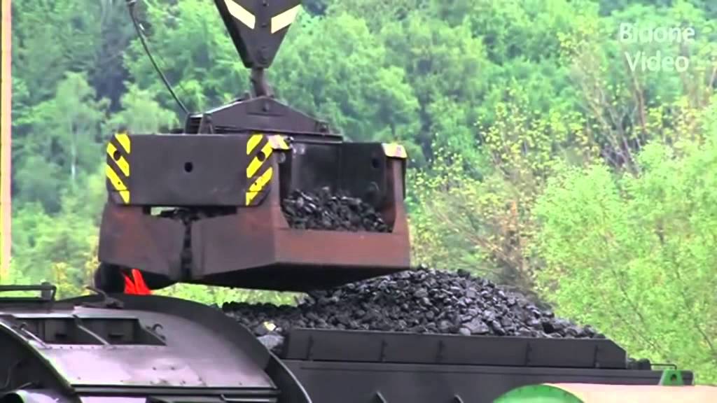 Cara pengisian batubara kereta  api Jaman  Dulu  YouTube