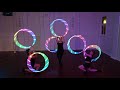 LIGHTS ELLIE GOULDING | SpinJoy Squad Hula Hoop Dance | MOOD HOOPS