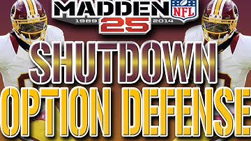 Madden 25 NEXT GEN Tips: How To Stop The READ OPTION and All Other Options Tutorial TIPS AND TRICKS