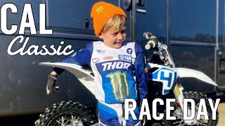 JAGGER RACES THE CAL CLASSIC | Fox Raceway Motocross Race Day Vlog 2020