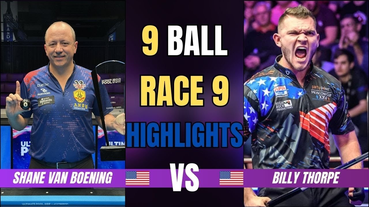 A Single Rack Changed the Mood Completely | Shane Van Boening - Billy Thorpe | HIGHLIGHTS