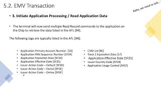 15-EMV Acquiring_EMV Txn_3/14 (Read App Data) - Understanding EMV