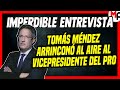 Tomás Méndez arrinconó al aire al diputado Federico Angelini, que intentaba defender a Bullrich