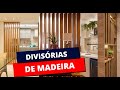 Divisórias de Madeira : Inspirações Incríveis