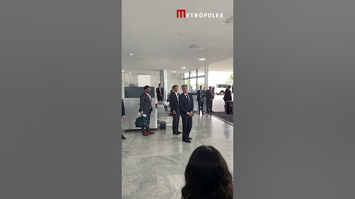 “Reunião importante, sou grato ao presidente Lula por seu tempo”, diz Blinken