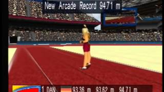 Sydney 2000 (N64) - Javelin Throw - 94.71m screenshot 4