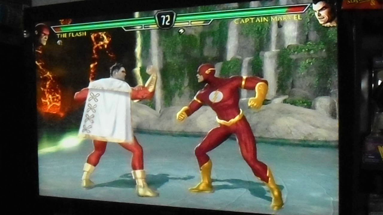Mortal kombat vs DC The Flash vs Captain Marvel - YouTube