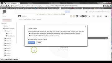 How to Upload Items to Google Drive for Parallel Curriculum Class