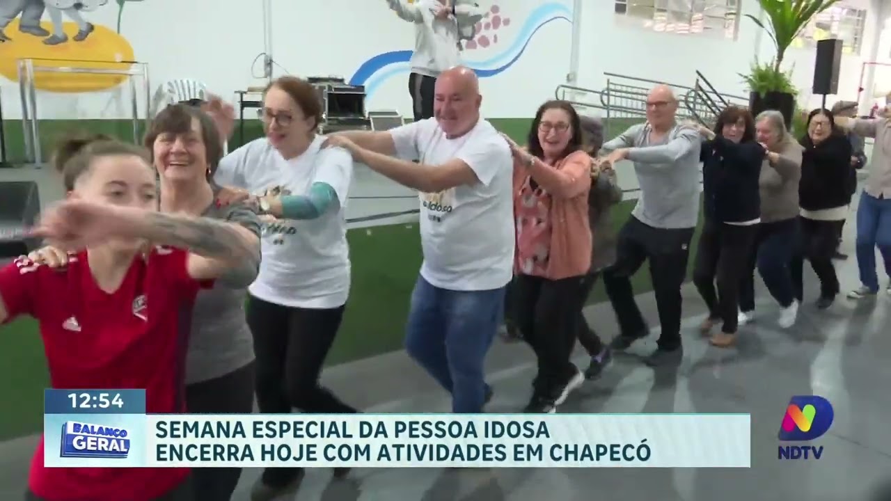 Semana da Pessoa Idosa termina com atividades e alegria em Chapecó