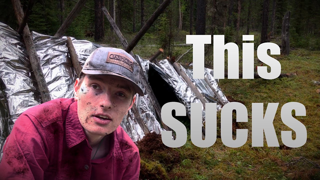 Camping With Only *DOLLAR STORE* Cheap Gear! - 24 Hour Challenge - Zim Films