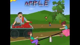 Apple  Fruit Rhymes for Children